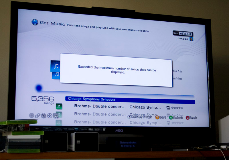 Illustration for article titled Lips Karaoke Game For Xbox 360: Hardware and Media Import Review